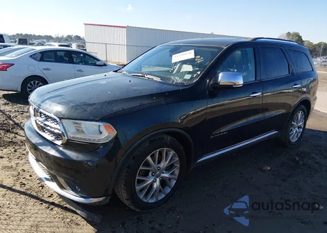 2015 Dodge Durango Citadel z USA, uszkodzony, nr VIN 1C4RDHEGXFC873522